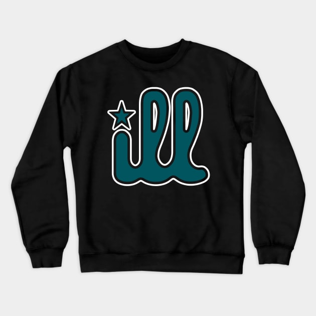 ILL Midnight Green Philadelphia Philly Philly Special Crewneck Sweatshirt by TeeCreations